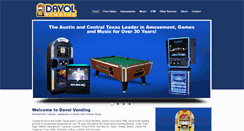 Desktop Screenshot of davolvending.com
